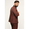 Tiavllya Fashion 3 Pieces Mens Suit Flat Notch Lapel Tuxedos (Blazer+vest+Pants)
