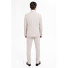 Tiavllya Fashion 3 Pieces Mens Suit Flat Notch Lapel Tuxedos (Blazer+vest+Pants)
