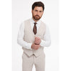 Tiavllya Fashion 3 Pieces Mens Suit Flat Notch Lapel Tuxedos (Blazer+vest+Pants)