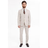 Tiavllya Fashion 3 Pieces Mens Suit Flat Notch Lapel Tuxedos (Blazer+vest+Pants)
