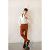 Tiavllya Fashion 3 Pieces Mens Suit Flat Notch Lapel Tuxedos For Wedding (Blazer+vest+Pants)