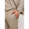 Tiavllya Fashion 3 Pieces Mens Suit Flat Peak Lapel Tuxedos (Blazer+vest+Pants)