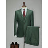 Tiavllya Fashion Green Suit For Men High-end British Style 3-Piece Suit For Men(Blazer+vest+Pants)