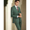 Tiavllya Fashion Green Suit For Men High-end British Style 3-Piece Suit For Men(Blazer+vest+Pants)