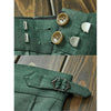 Tiavllya Fashion Green Suit For Men High-end British Style 3-Piece Suit For Men(Blazer+vest+Pants)