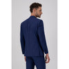 Tiavllya Fashion Men's 2 Pieces Slim Fit Striped Notch Lapel Tuxedos (Blazer+Pants)