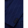 Tiavllya Fashion Men's 2 Pieces Slim Fit Striped Notch Lapel Tuxedos (Blazer+Pants)
