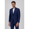Tiavllya Fashion Men's 2 Pieces Slim Fit Striped Notch Lapel Tuxedos (Blazer+Pants)