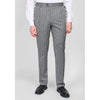 Tiavllya Fashion Men's 2 Pieces Slim Fit Striped Peak Lapel Tuxedos (Blazer+Pants)