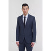 Tiavllya Fashion Men's 2 Pieces Slim Fit Striped PeakLapel Tuxedos (Blazer+Pants)