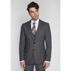 Tiavllya Fashion Men's 3 Pieces Flat Notch Lapel Tuxedos For Party (Blazer+vest+Pants)