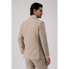 Tiavllya Fashion Men's 3 Pieces Flat Notch Lapel Tuxedos For Party (Blazer+vest+Pants)