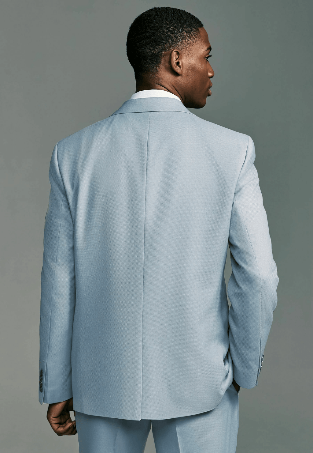 Tiavllya Fashion Men's 3 Pieces Flat Notch Lapel Tuxedos For Party (Blazer+vest+Pants)