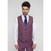 Tiavllya Fashion Men's 3 Pieces Flat Peak Lapel Tuxedos For Party (Blazer+vest+Pants)