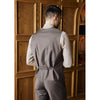 Tiavllya Fashion Men's 3 Pieces Flat Peak Lapel Tuxedos For Party (Blazer+vest+Pants)