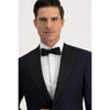 Tiavllya Fashion Men's 3 Pieces Mens Suit Peak Lapel Solid Tuxedos (Blazer+vest+Pants)