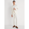 Tiavllya Fashion Men's 3 Pieces Slim Fit Striped PeakLapel Tuxedos (Blazer+Pants)