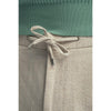 Tiavllya Fashion Men's Beige 2 Pieces Mens Suit Notch Lapel Linen For Wedding (Blazer+Pants)