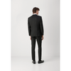 Tiavllya Fashion Men's Black Suits 3 Pieces Notch Lapel Tuxedos (Blazer+Vest+ Pant)