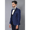 Tiavllya Fashion Men's Double Breasted 3 Pieces Peak Lapel Tuxedos (Blazer+Vest+ Pant)