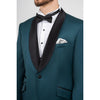 Tiavllya Fashion Men's Suit Flat 2 Pieces Shawl Lapel Tuxedo For Prom (Blazer+Pants)