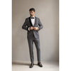 Tiavllya Fashion Men's Suit Flat 2 Pieces Shawl Lapel Tuxedo For Prom (Blazer+Pants)