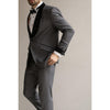 Tiavllya Fashion Men's Suit Flat 2 Pieces Shawl Lapel Tuxedo For Prom (Blazer+Pants)