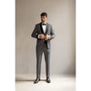 Tiavllya Fashion Men's Suit Flat 2 Pieces Shawl Lapel Tuxedo For Prom (Blazer+Pants)