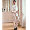 Tiavllya Fashion Men's Suit Flat 2 Pieces Shawl Lapel Tuxedo For Prom (Blazer+Pants)