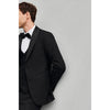 Tiavllya Fashion Men's Suit Flat 3 Pieces Shawl Lapel Tuxedo For Prom (Blazer+vest+Pants)