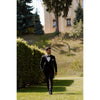 Tiavllya Fashion Men's Suit Flat 3 Pieces Shawl Lapel Tuxedo For Prom (Blazer+vest+Pants)