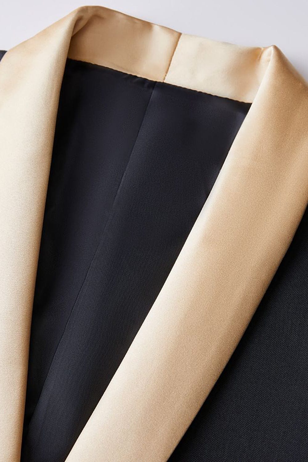 Tiavllya Fashion Men's Suit Flat 3 Pieces Shawl Lapel Tuxedo For Prom (Blazer+vest+Pants)