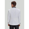 Tiavllya Fashion Men's Suit Flat 3 Pieces Shawl Lapel Tuxedo For Prom (Blazer+vest+Pants)