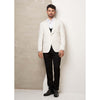 Tiavllya Fashion Men's Suit Flat 3 Pieces Shawl Lapel Tuxedo For Prom (Blazer+vest+Pants)