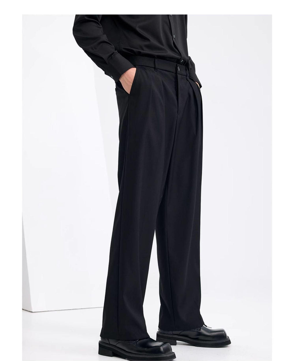Tiavllya Fashion Men's Suit Pants Regular Fit Trousers