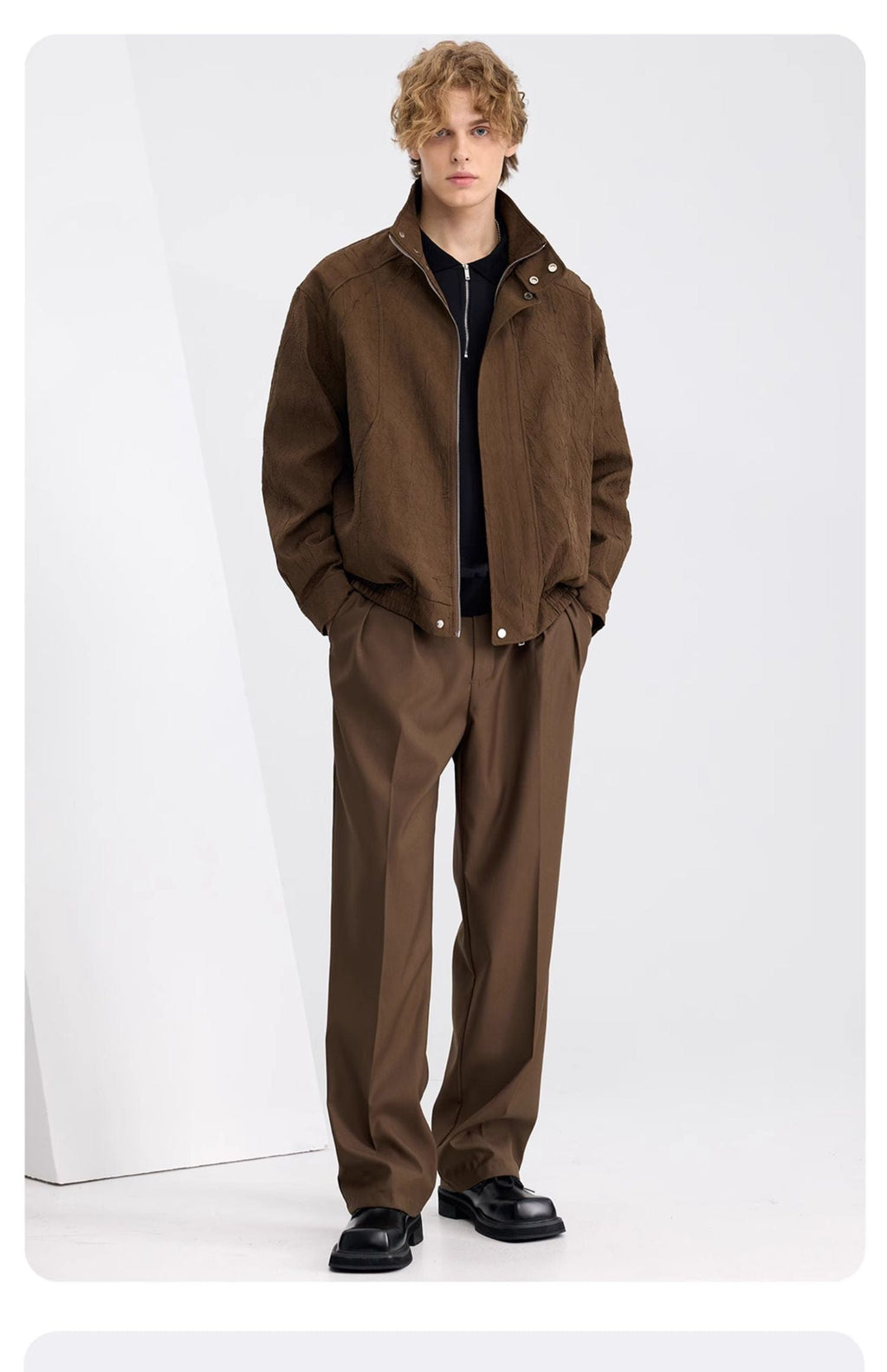 Tiavllya Fashion Men's Suit Pants Regular Fit Trousers