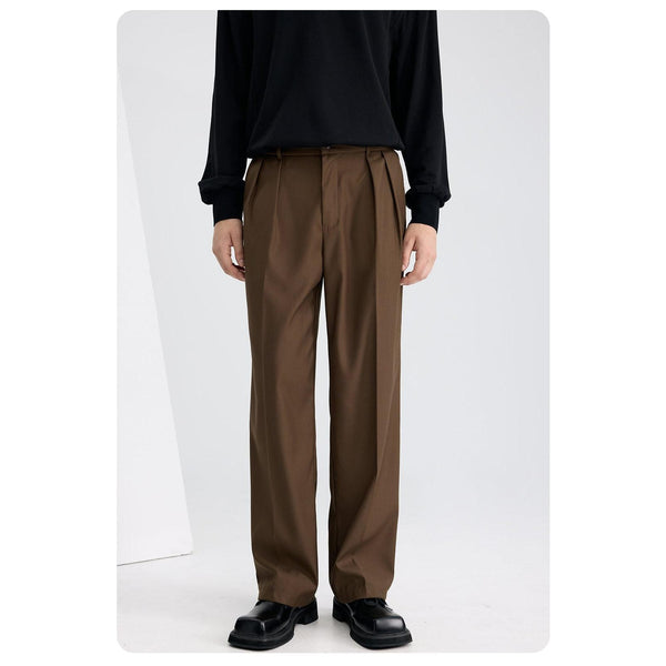 Tiavllya Fashion Men's Suit Pants Regular Fit Trousers
