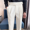 Tiavllya Fashion Men's Suit Pants Regular Fit Trousers