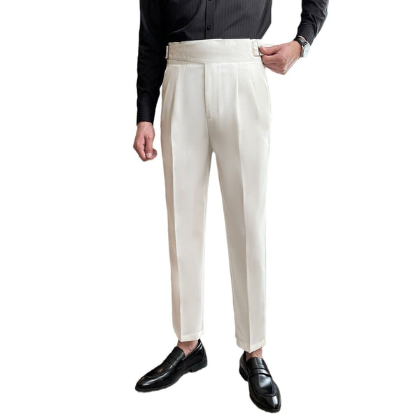 Tiavllya Fashion Men's Suit Pants Regular Fit Trousers