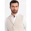 Tiavllya Fashion Men's Suit Vest Regular Fit Notch Lapel Waistcoat Wedding