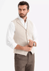 Tiavllya Fashion Men's Suit Vest Regular Fit Notch Lapel Waistcoat Wedding