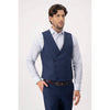 Tiavllya Fashion Men's Suits 3 Pieces Notch Lapel Tuxedos (Blazer+Vest+ Pant)