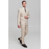 Tiavllya Fashion Mens 2 Pieces Suit Flat Double Breasted Tuxedos For Wedding (Blazer+Pants)