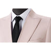 Tiavllya Fashion Mens 2 Pieces Suit Flat Double Breasted Tuxedos For Wedding (Blazer+Pants)