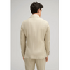 Tiavllya Fashion Mens 2 Pieces Suit Flat Double Breasted Tuxedos For Wedding (Blazer+Pants)