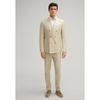 Tiavllya Fashion Mens 2 Pieces Suit Flat Double Breasted Tuxedos For Wedding (Blazer+Pants)