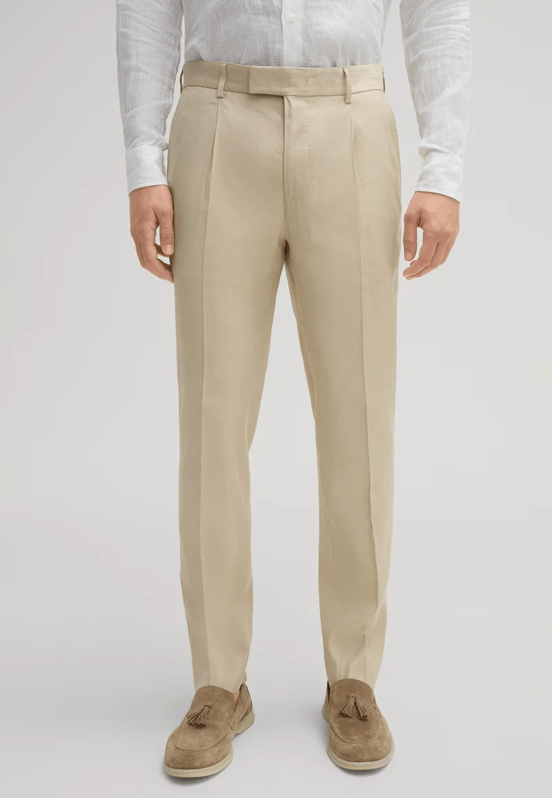 Tiavllya Fashion Mens 2 Pieces Suit Flat Double Breasted Tuxedos For Wedding (Blazer+Pants)