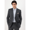 Tiavllya Fashion Mens 2 Pieces Suit Flat Double Breasted Tuxedos For Wedding (Blazer+Pants)