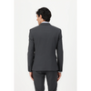 Tiavllya Fashion Mens 2 Pieces Suit Flat Double Breasted Tuxedos For Wedding (Blazer+Pants)