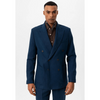 Tiavllya Fashion Mens 2 Pieces Suit Flat Tuxedos For Wedding (Blazer+Pants)